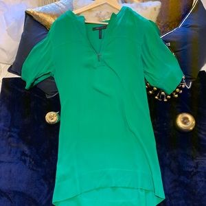 BCBG Green Light and Airy Shirt Dress!